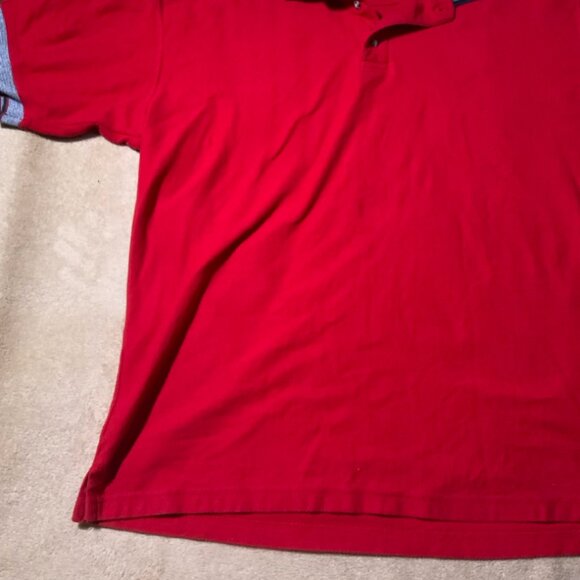 Diport USA Mens Size XL Red Polo Shirt Short Sleeve Belterra Embroidered (E) - Picture 6 of 10